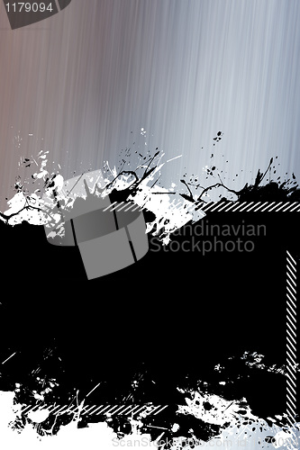 Image of Metallic Splatter Background