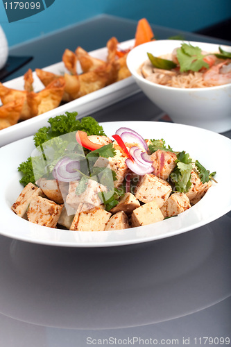 Image of Fresh Thai Food Presentation
