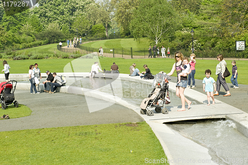 Image of London summer park