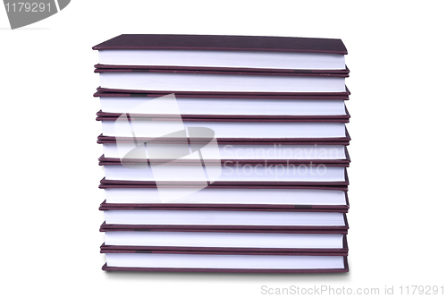 Image of A large stack of books