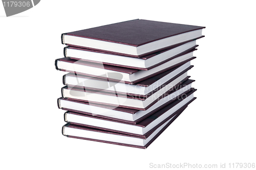 Image of A large stack of books