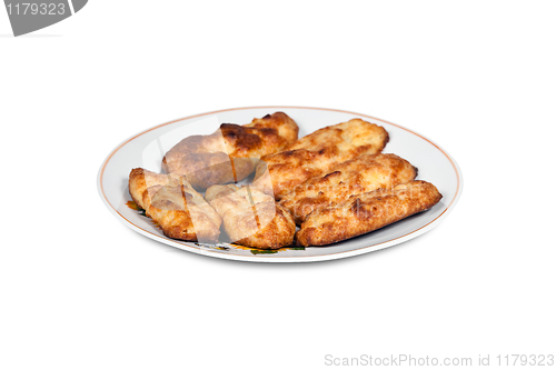 Image of Eclair on a plate