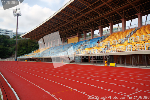 Image of Track Lanes and Stadium 