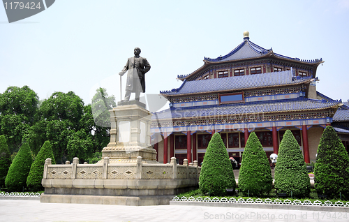 Image of Sun Yat-sen Memorial Hall in Guangzhou, China 