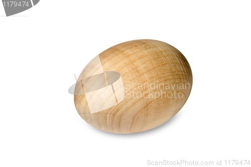 Image of wooden souvenir egg