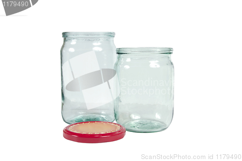 Image of Glass jar