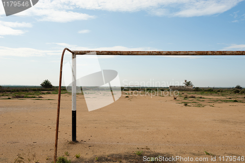 Image of African football pitch