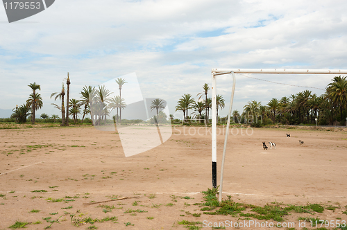 Image of African football pitch