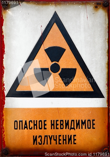 Image of Radioactive Sign