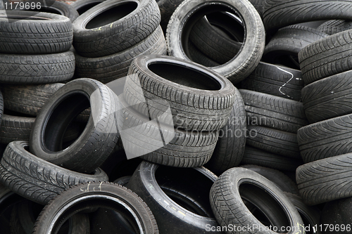 Image of old tires