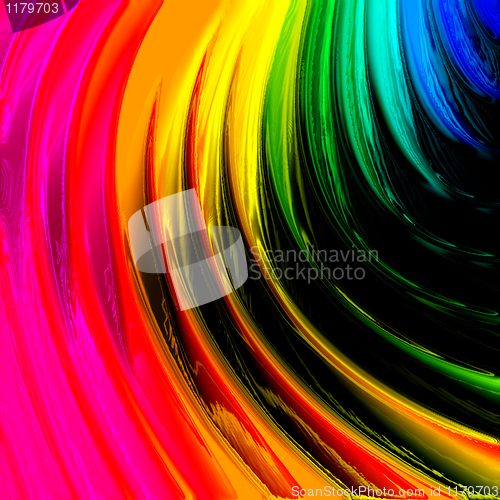 Image of rainbow background