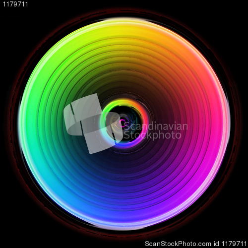 Image of rainbow background