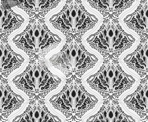 Image of Floral seamless ornament
