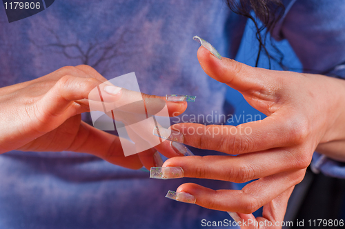 Image of Artificial fingernails