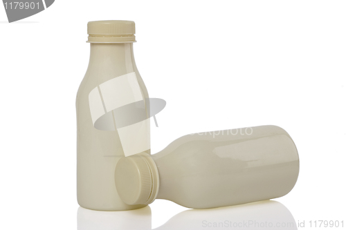 Image of two milk bottle