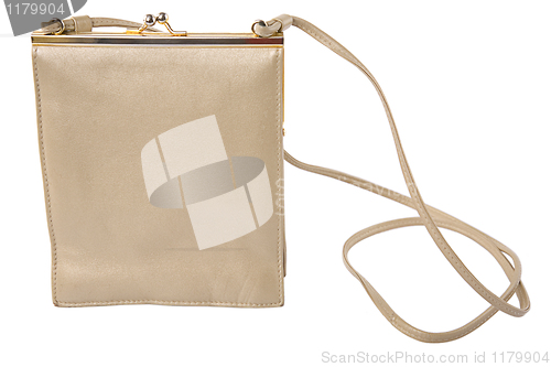 Image of vintage beige woman bag