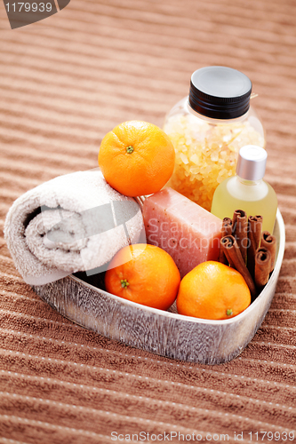Image of spa items
