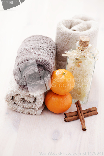 Image of spa items