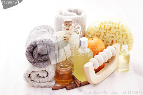 Image of spa items