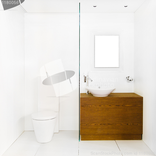 Image of White toilet