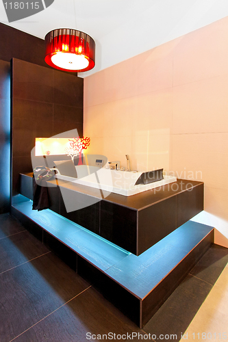 Image of Glowing bathtub