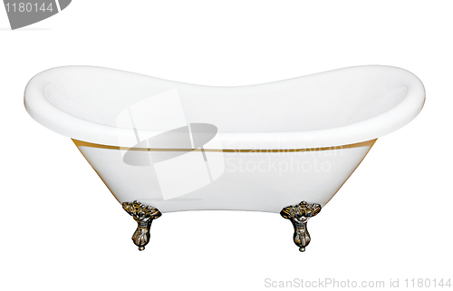 Image of Bathtub isolated