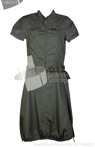 Image of Women's dress khaki