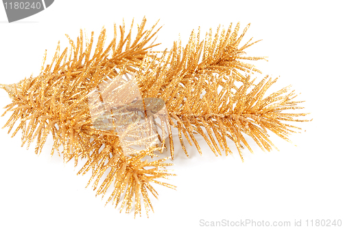 Image of decorative golden branch