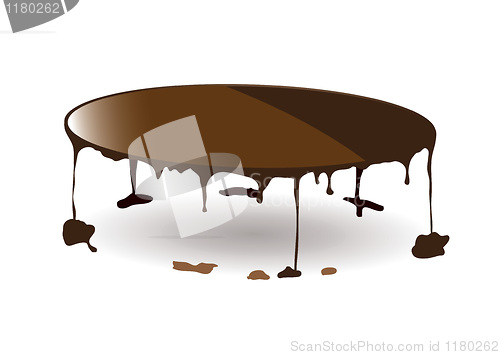 Image of Chocolate dribble