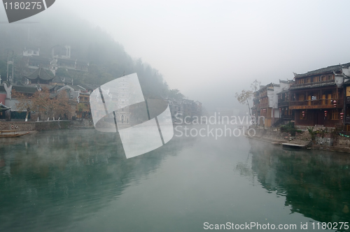 Image of China river landscape