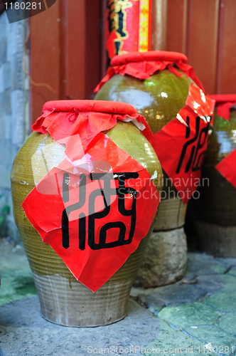 Image of China wine jars