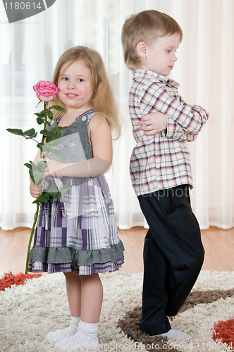 Image of girl and boy