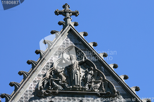 Image of Nidaros church in Trondheim.