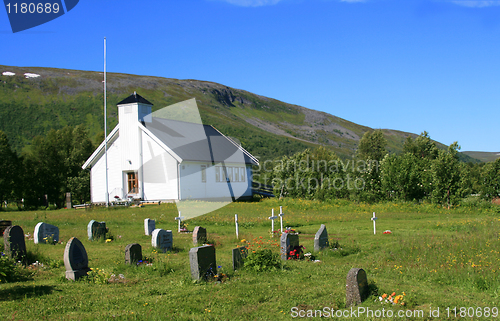 Image of Small county church.