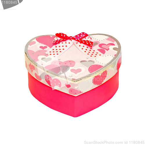 Image of Pink heart box