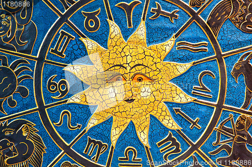 Image of Zodiac sun