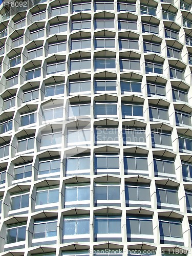 Image of Skyscraper detail on the sun