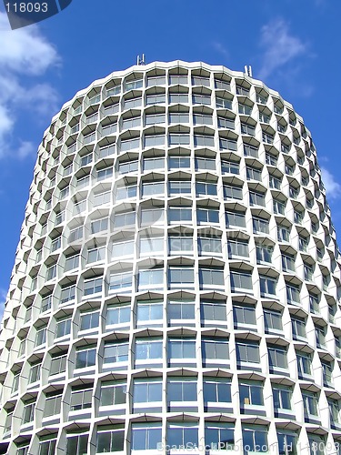 Image of Skyscraper on the sun