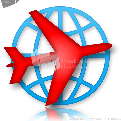 Image of Airplane travel