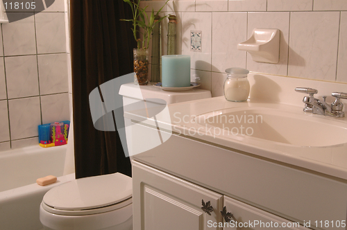 Image of bathroom closeup