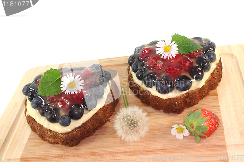 Image of wild berry tarts