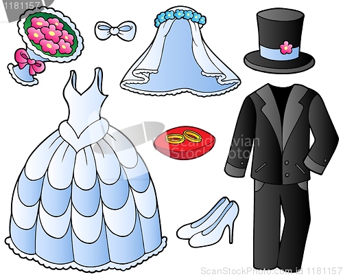 Image of Wedding clothes collection