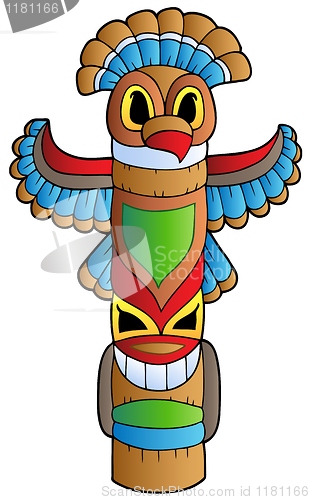 Image of Tall Indian totem