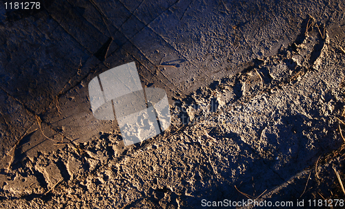 Image of Old rock drawings.