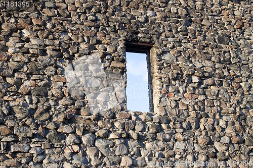 Image of Wall of an old abandoned castle