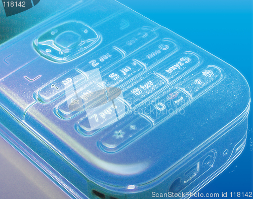 Image of Mobile phone keypad