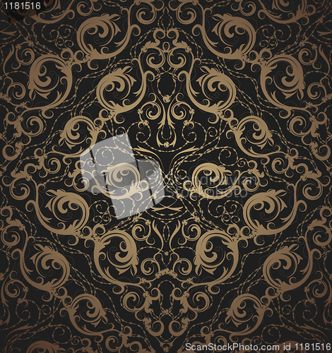 Image of Floral seamless ornament