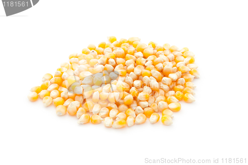 Image of Dry corn kernels.