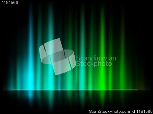 Image of Abstract glow blue green backgrounds. EPS 8