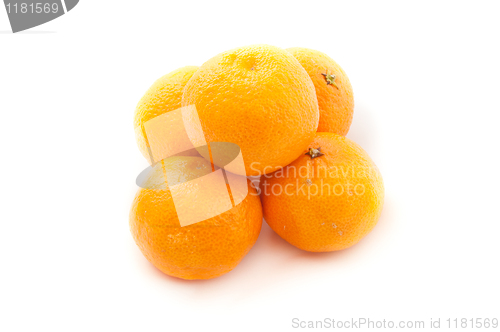 Image of Mandarin isolated on white